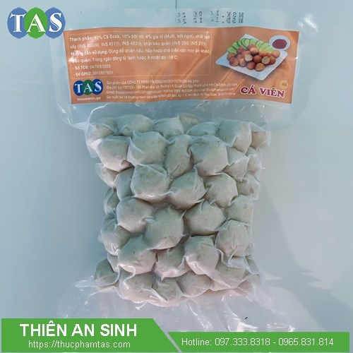Cá Viên AS Gói 500g – Tiện Lợi, Ngon Miệng, Dễ Chế Biến
