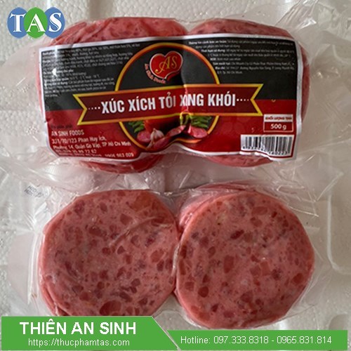 Xúc Xích Tỏi Đông Nam Á Xắt Lát