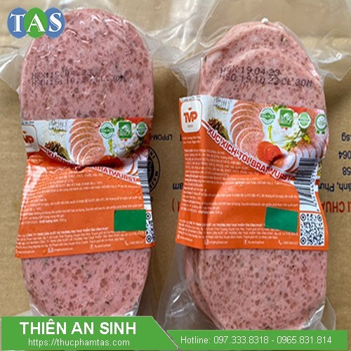 Xúc Xích Tỏi Tân Vĩnh Phát Xắt Lát