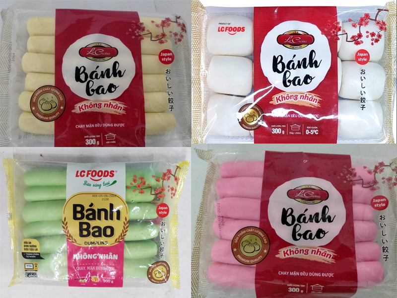 món bánh bao không nhân do La Cusina sản xuất 