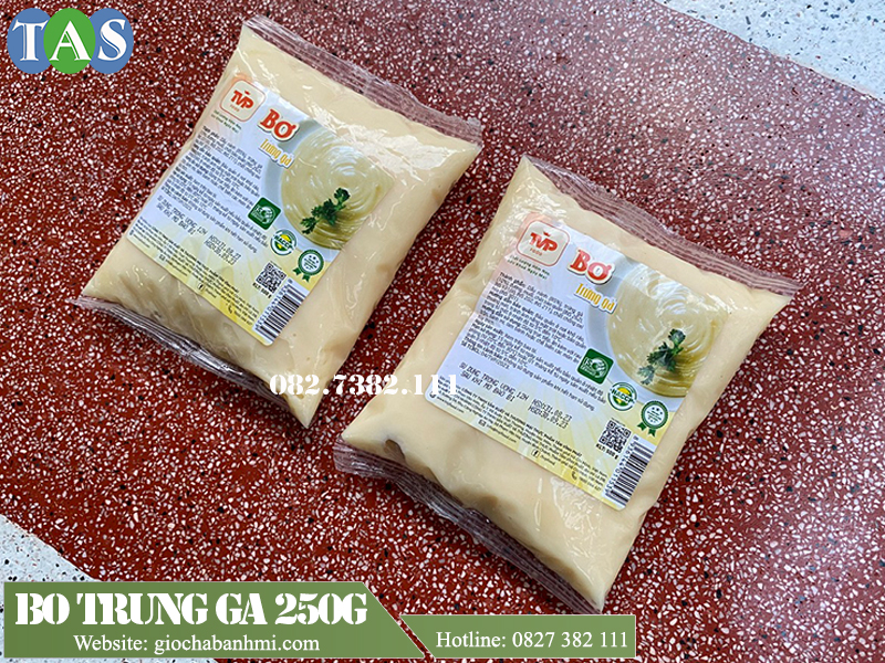bơ trứng gà 250g