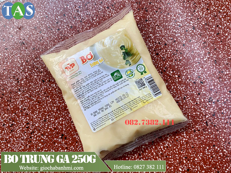 bơ trứng gà 250g