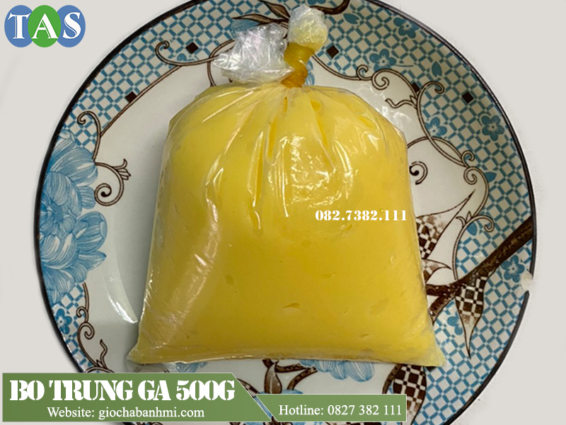 sản phẩm bơ hôt gà đóng gói 250g