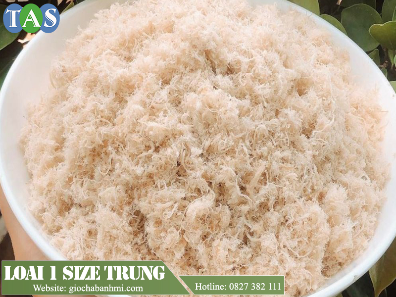 chà bông heo loại 1 size trung