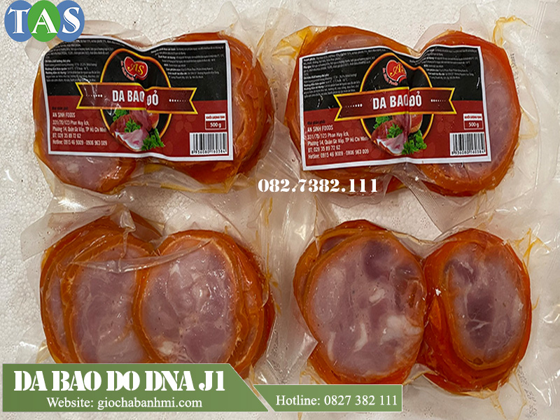 da bao đỏ xắt lát sẵn loại 1
