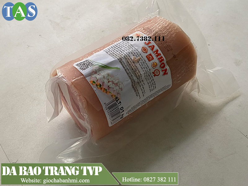 thịt nguội có lợp da màu trắng bao phủ bên ngoài sản phẩm thường được gọi là da bao trắng