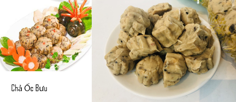 Chả ốc bưu, Chả ốc basa