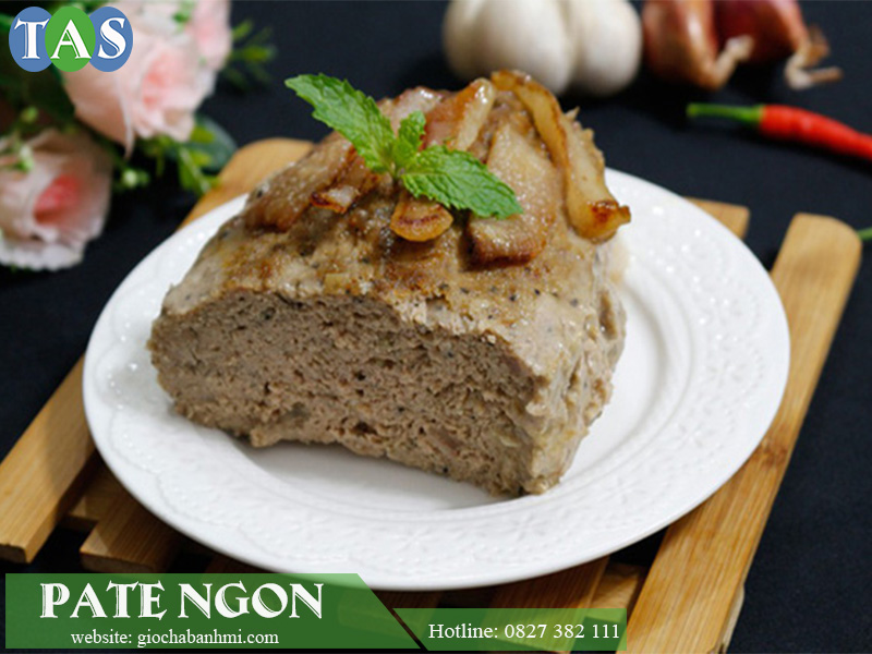 một mẫu pate được sử dụng cho món bò bít tết