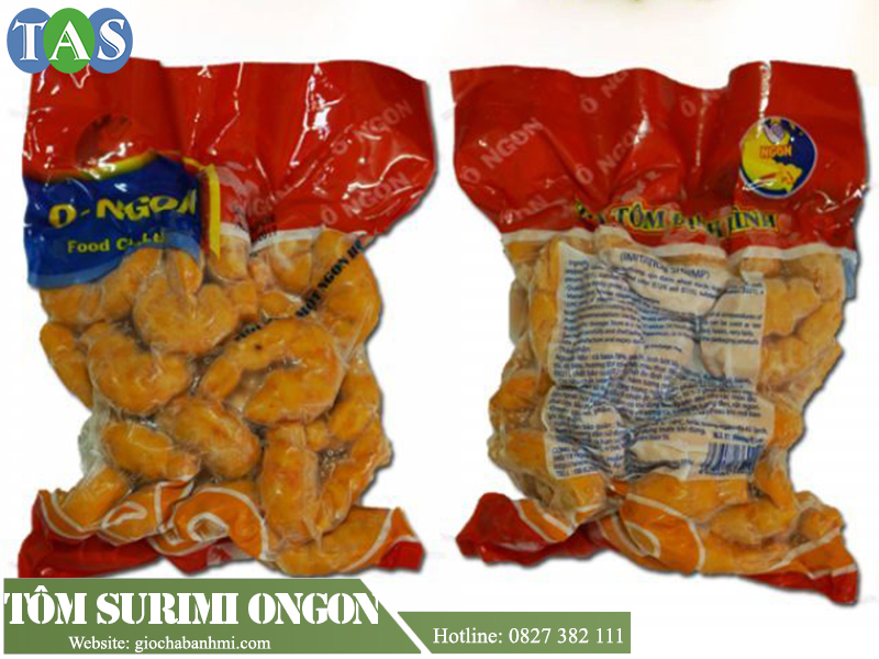 tôm surimi do ô ngon sản xuất